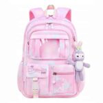 Rucsac din Material Oxford cu Jucarie de Plus