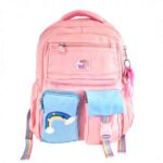 Rucsac din Material Oxford cu Jucarie de Plus