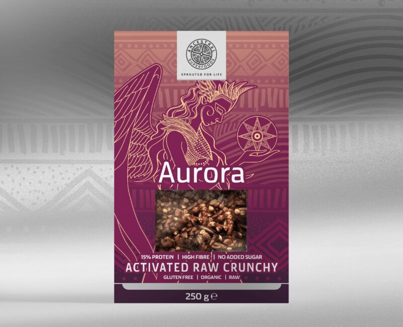 AURORA crunchy cu seminte activate raw bio 250g AURORA crunchy cu seminte activate raw bio 250g