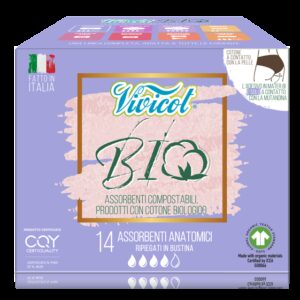 Absorbante de zi din bumbac bio hipoalergenic