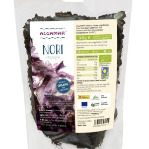 Alge nori eco 50g Algamar