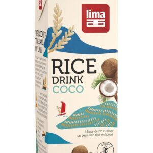 Bautura vegetala de orez cu cocos eco 1L Lima