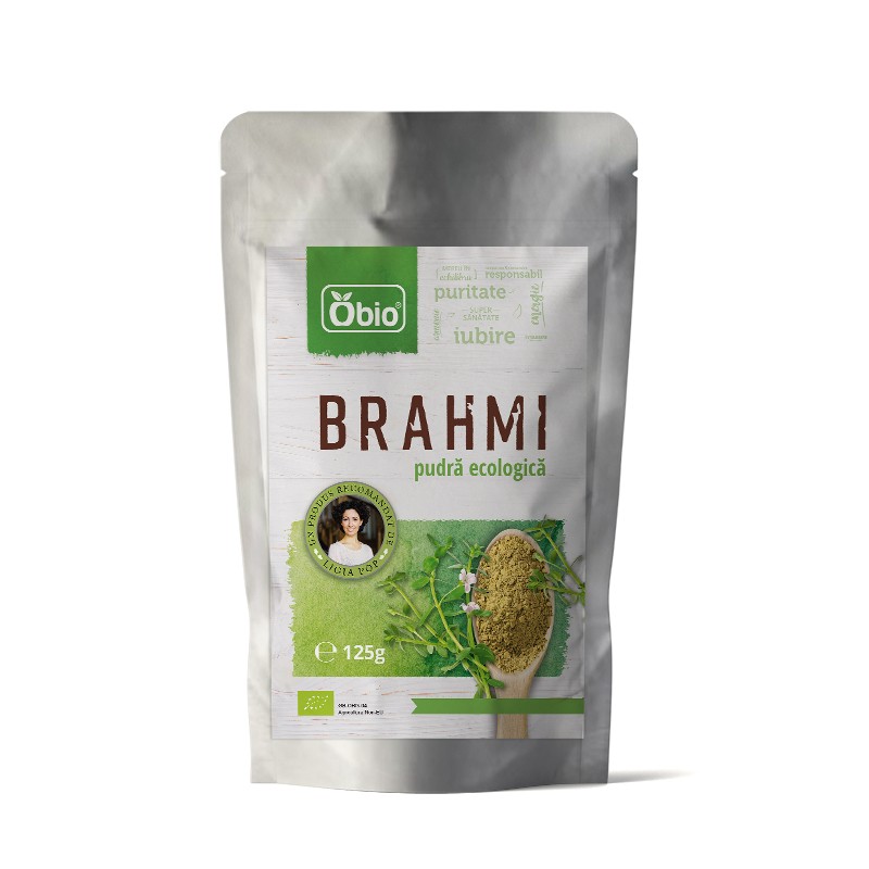 Brahmi pulbere eco 125g OBIO Brahmi pulbere eco 125g OBIO