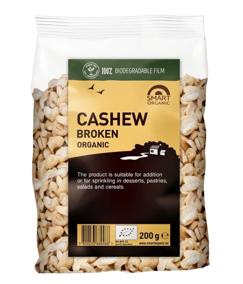 Caju crud eco 200g Smart Organic Caju crud eco 200g Smart Organic