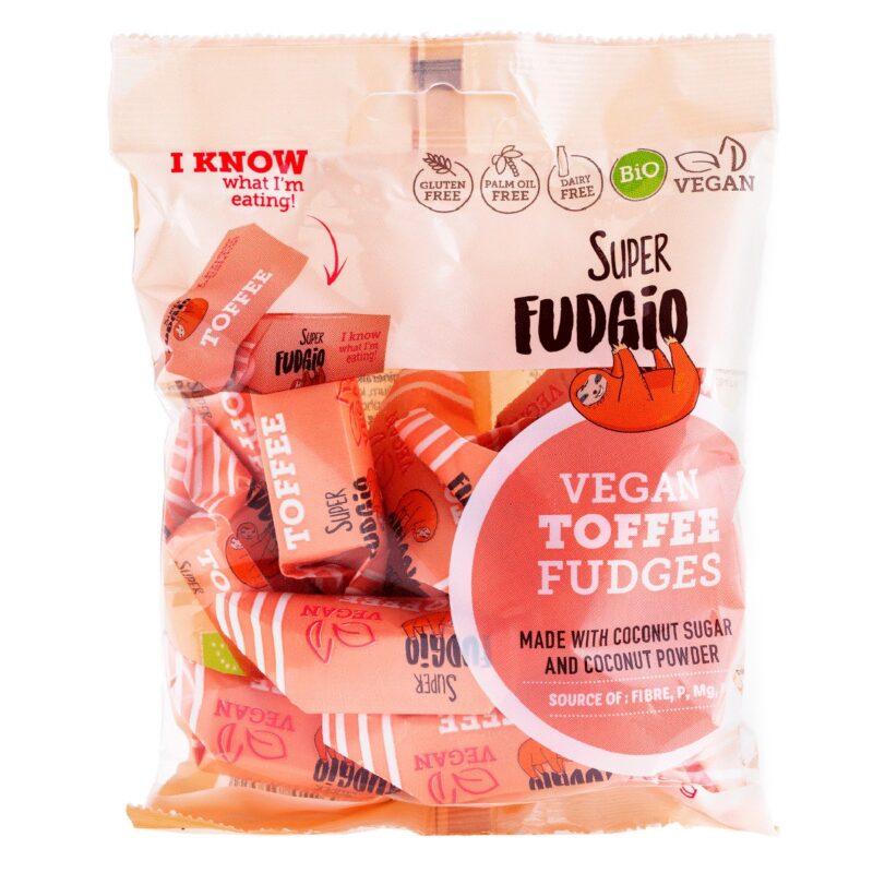 Caramele eco - aroma toffee 150g Super Fudgio Caramele eco - aroma toffee 150g Super Fudgio