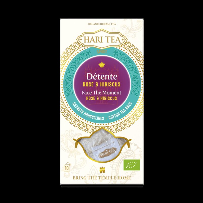 Ceai premium Hari Tea - Face the Moment - trandafiri si hibiscus bio 10dz Ceai premium Hari Tea - Face the Moment - trandafiri si hibiscus bio 10dz