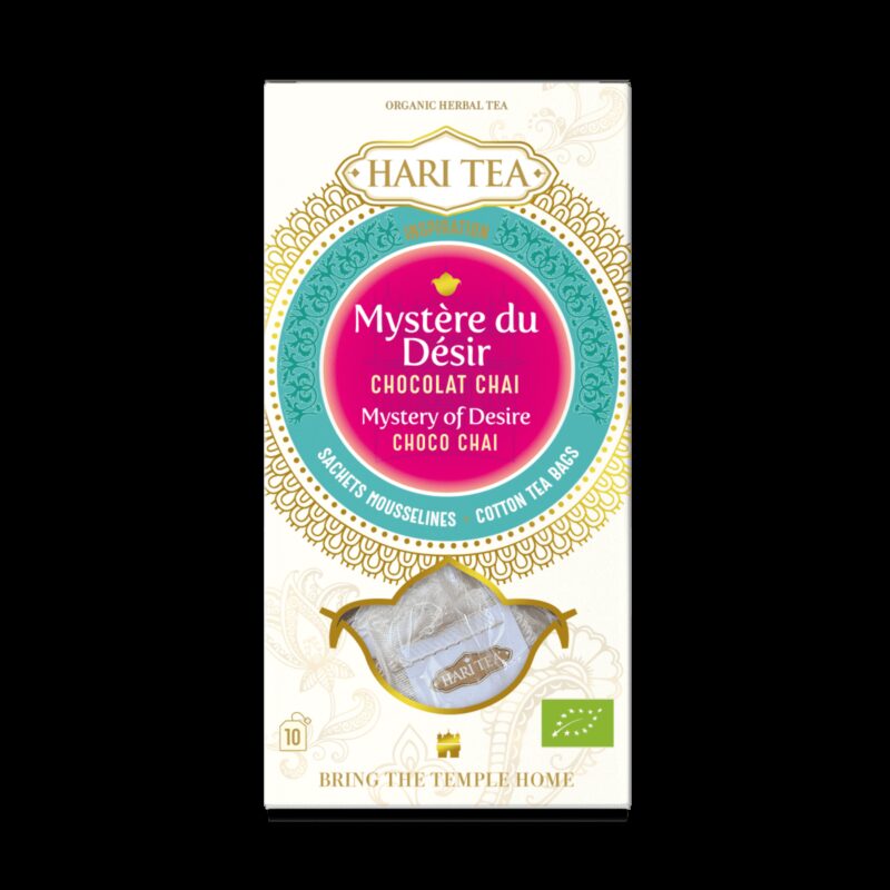 Ceai premium Hari Tea - Mystery of Desire - spicy choco chai bio 10dz Ceai premium Hari Tea - Mystery of Desire - spicy choco chai bio 10dz