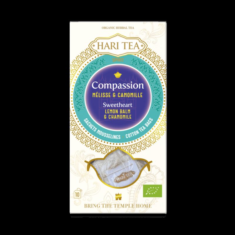 Ceai premium Hari Tea - Sweetheart - tei si musetel bio 10dz Ceai premium Hari Tea - Sweetheart - tei si musetel bio 10dz