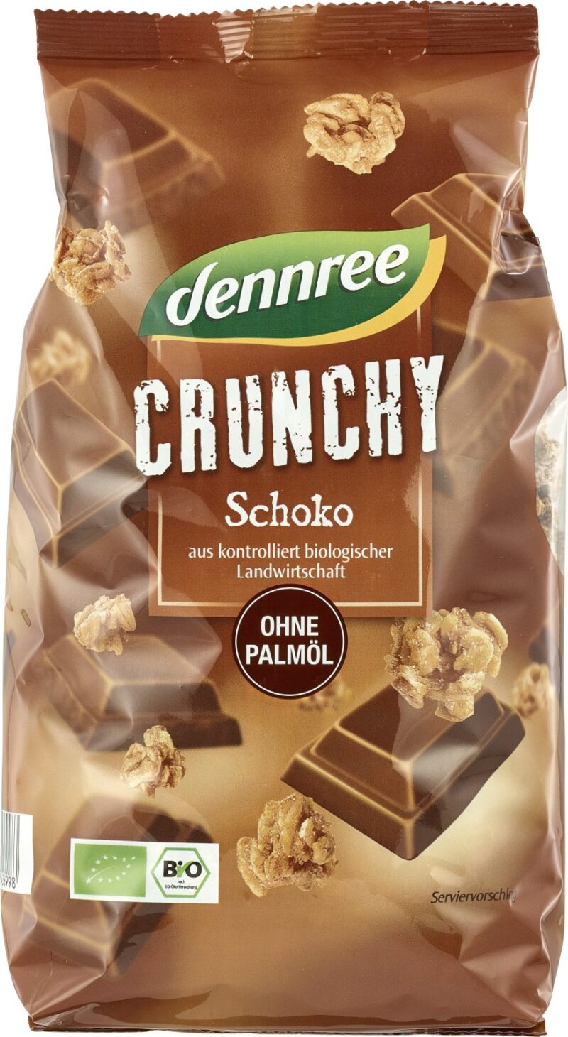 Cereale crunchy cu ciocolata bio 750g Cereale crunchy cu ciocolata bio 750g