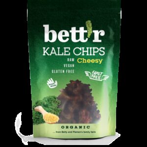 Chips din kale cu aroma de branza raw eco 30g Bettr