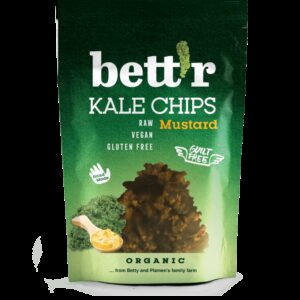 Chips din kale cu mustar raw eco 30g Bettr