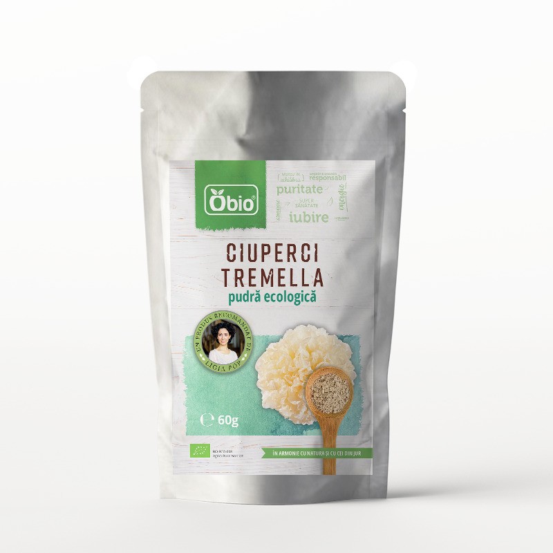 Ciuperci Tremella pudra bio Ciuperci Tremella pudra bio