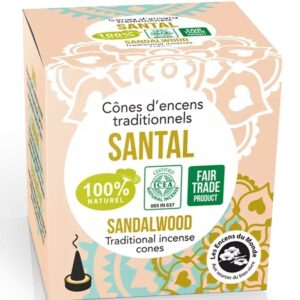 Conuri parfumate naturale - santal