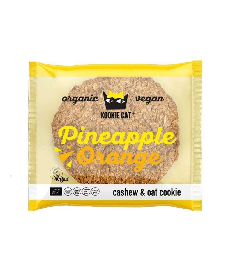 Cookie cu ananas si portocale fara gluten eco 50g