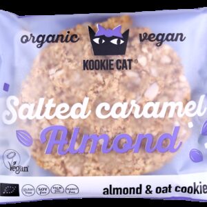 Cookie cu migdale si caramel sarat