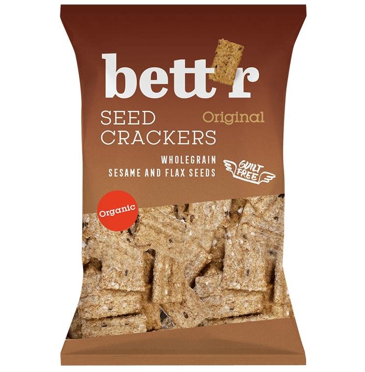 Crackers integrali Original eco 150g Bettr Crackers integrali Original eco 150g Bettr