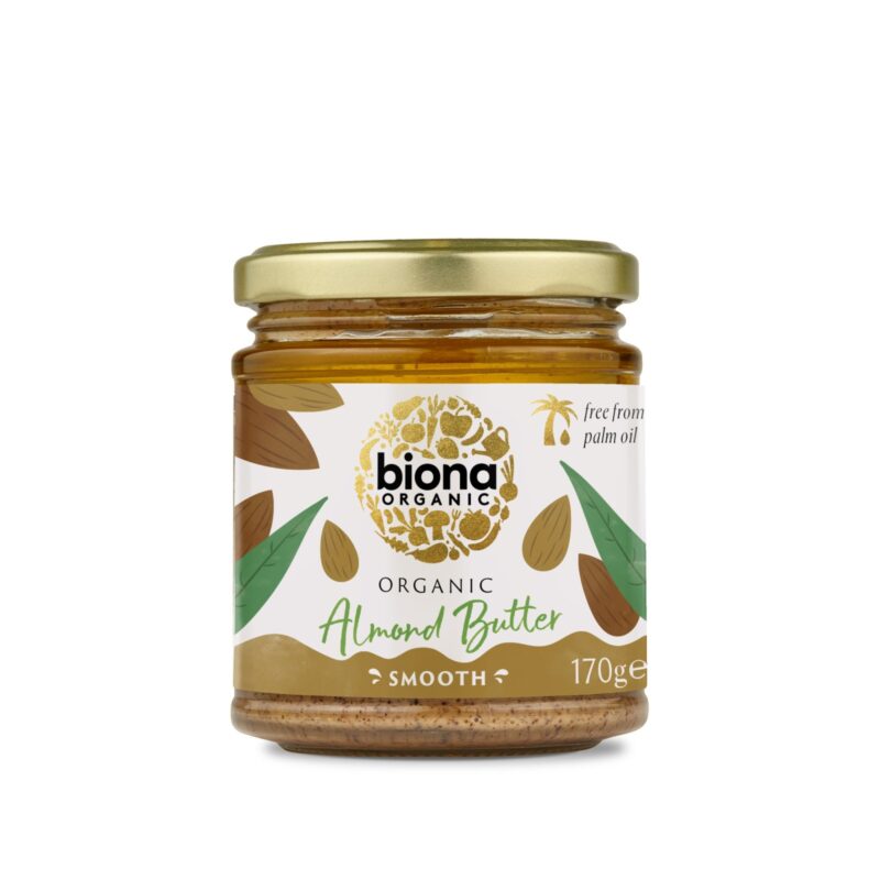 Crema de migdale smooth eco 170g Biona Crema de migdale smooth eco 170g Biona