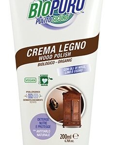 Crema hipoalergena pentru curatarea si intretinerea lemnului bio 200ml BioPuro