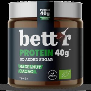 Crema proteica de alune de padure si cacao bio 250g Bettr