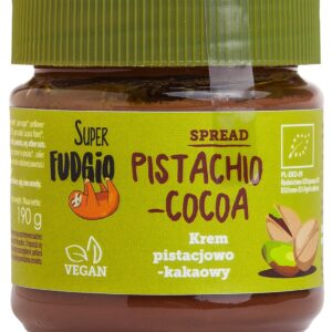 Crema tartinabila de ciocolata cu fistic si cacao