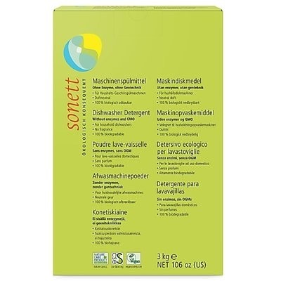 DETERGENT ECOLOGIC PRAF PT. MASINA DE SPALAT VASE 3KG Sonett DETERGENT ECOLOGIC PRAF PT. MASINA DE SPALAT VASE 3KG Sonett