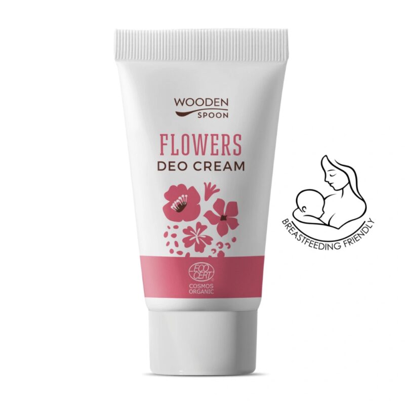 Deodorant crema floral