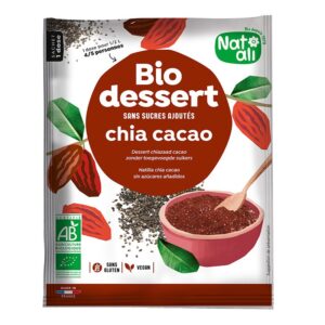 Desert cu chia si cacao