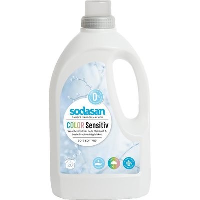 Detergent bio lichid color Sensitiv 1.5L SODASAN Detergent bio lichid color Sensitiv 1.5L SODASAN