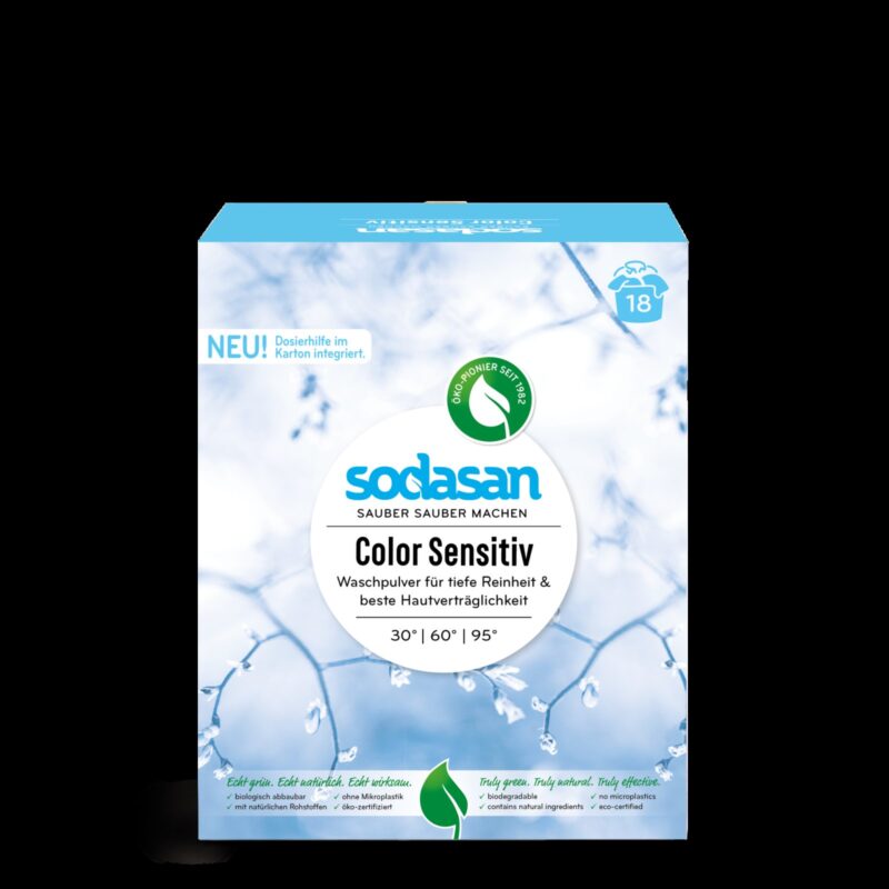 Detergent praf bio confort-sensitiv 1010g Sodasan Detergent praf bio confort-sensitiv 1010g Sodasan