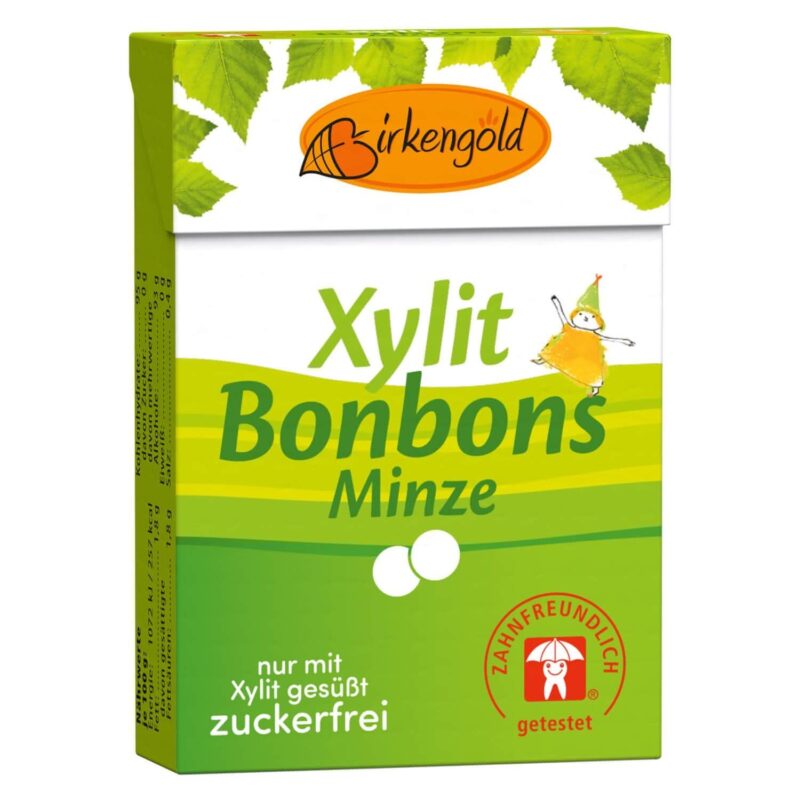 Drajeuri cu xylitol si menta Drajeuri cu xylitol si menta