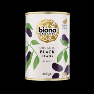 Fasole neagra boabe conserva bio 400g Biona