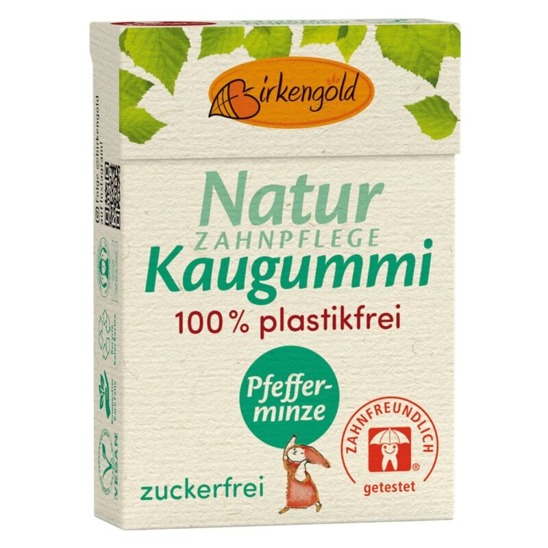 Guma de mestecat naturala cu menta