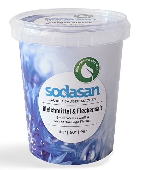 Inalbitor pe baza de oxigen pentru pete ecologic 450g Sodasan Inalbitor pe baza de oxigen pentru pete ecologic 450g Sodasan