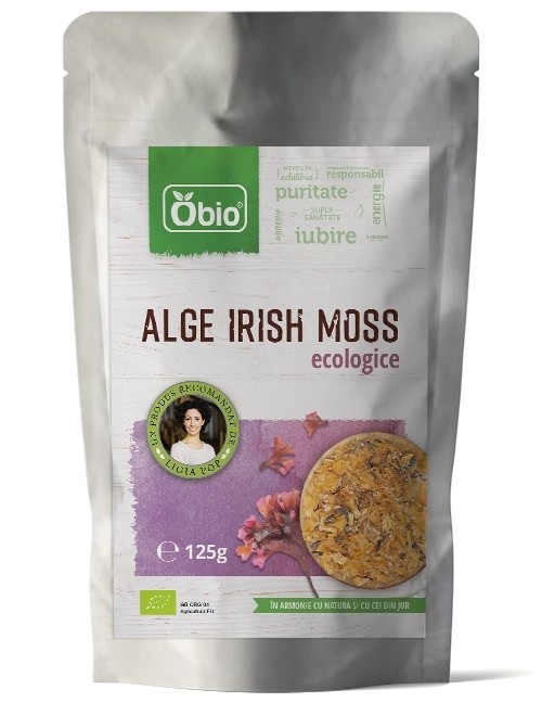 Irish moss raw eco 125g OBIO Irish moss raw eco 125g OBIO