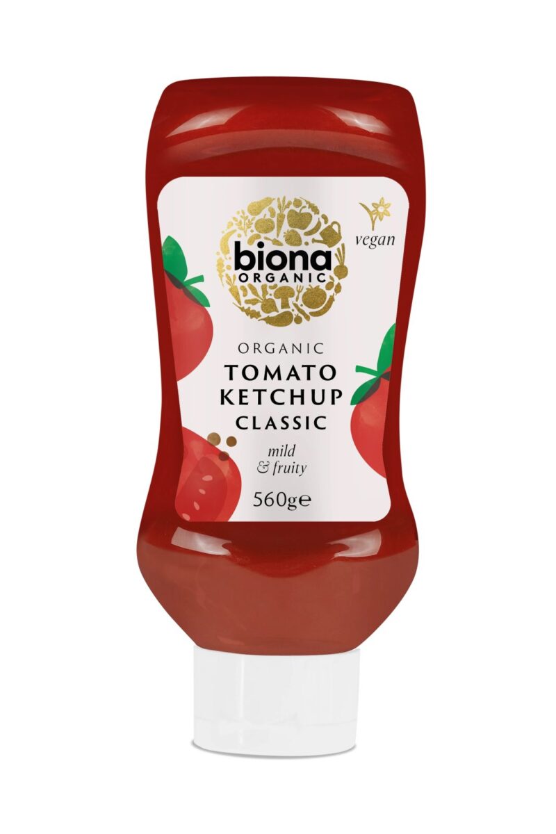 Ketchup clasic eco 560g Biona