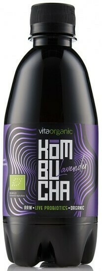 Kombucha cu lavanda bio 330 ml Vita Organic Kombucha cu lavanda bio 330 ml Vita Organic