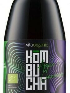 Kombucha cu mere si scortisoara bio 330 ml Vita Organic