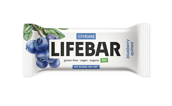 Lifebar baton cu afine si quinoa Lifebar baton cu afine si quinoa