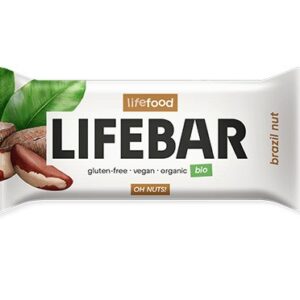 Lifebar baton cu nuci braziliene