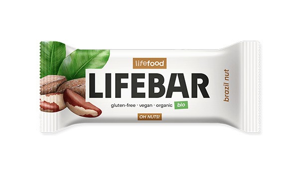 Lifebar baton cu nuci braziliene Lifebar baton cu nuci braziliene