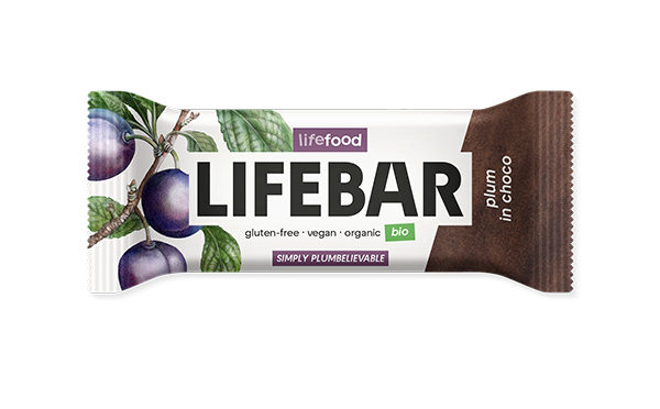 Lifebar baton cu prune in ciocolata Lifebar baton cu prune in ciocolata