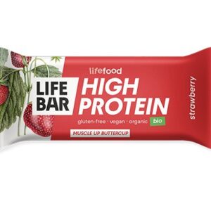 Lifebar baton proteic cu capsuni