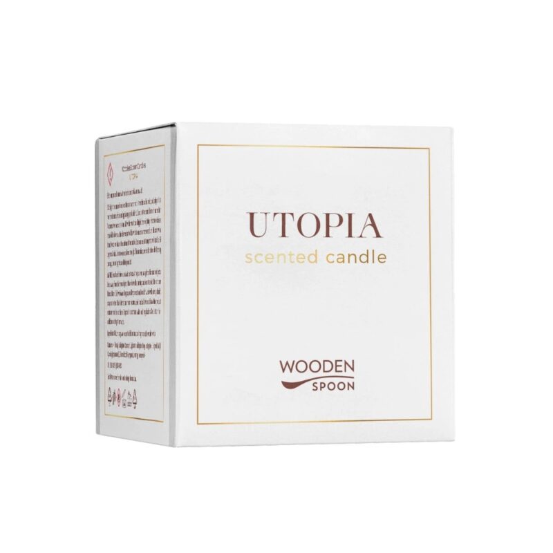 Lumanare naturala cu patchouli Utopia