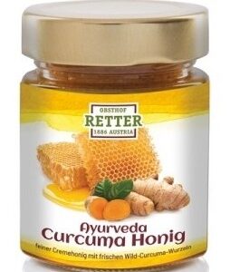 MIERE CU TURMERIC (CURCUMA) BIO 250G RETTER
