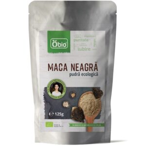 Maca neagra pudra eco 125g Obio