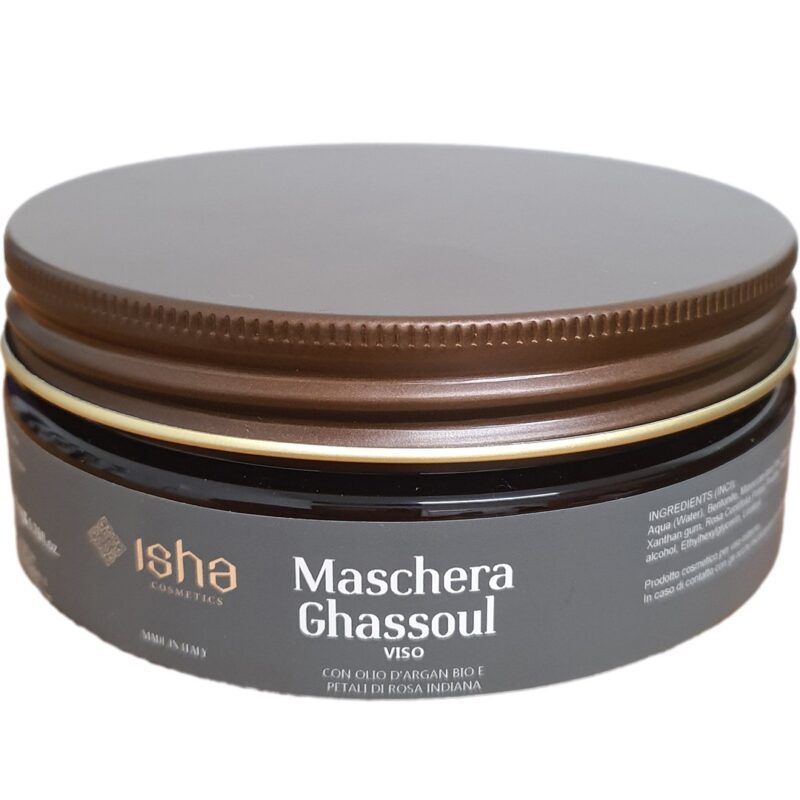 Masca pentru fata cu argila Ghassoul si ulei de argan