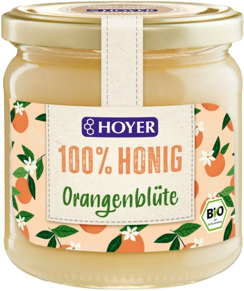 Miere din flori de portocal eco 500g Hoyer Miere din flori de portocal eco 500g Hoyer