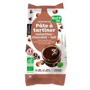 Mix pentru crema tartinabila alune si ciocolata cu lapte