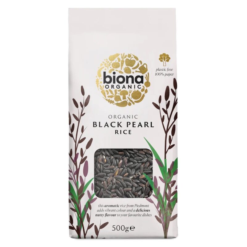 Orez negru bio 500g Biona Orez negru bio 500g Biona