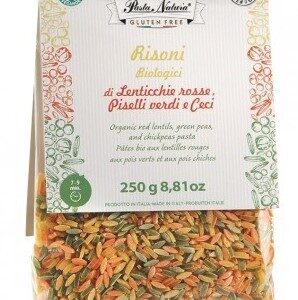 Paste Risoni tricolore cu mazare